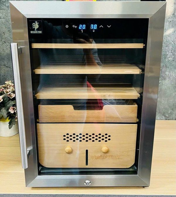 Tủ bảo quản xì gà 200 điếu tự động Golden Fire H735